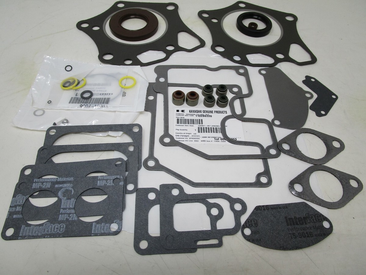 Genuine Kawasaki 11028-6320 & 11028-6315 Engine & Carburetor