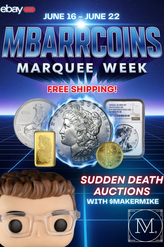 EPIC Gold & Silver & Rare Coin Extravaganza - Hard Closes  EL955