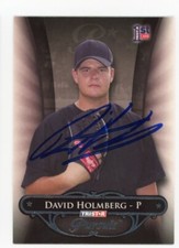 SIGNED BASEBALL CARD AUTO CHICAGO WHITE SOX DAVID HOLMBERG 2010 TRISTAR #109