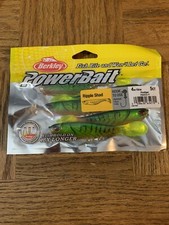 Berkley Powerbait Ripple Shad Firetiger 4.10 IN-BRAND NEW-SHIP SAME BUSINESS DAY
