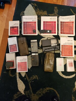 HP 41CV plus HP 41C and accessories