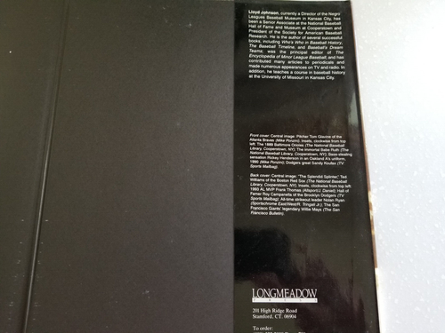 Baseball A Pictorial Tribute Hardcover with Dust Jacket by Lloyd Johnson 1995 - Picture 5 of 9