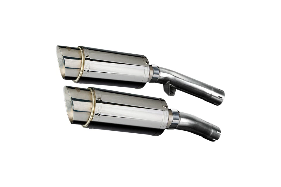 雅马哈 FJ1100 FJ1200 1TX 84-88 一脚蹬 8 英寸圆形不锈钢排气消声器套件 — 第 4/4 张图片