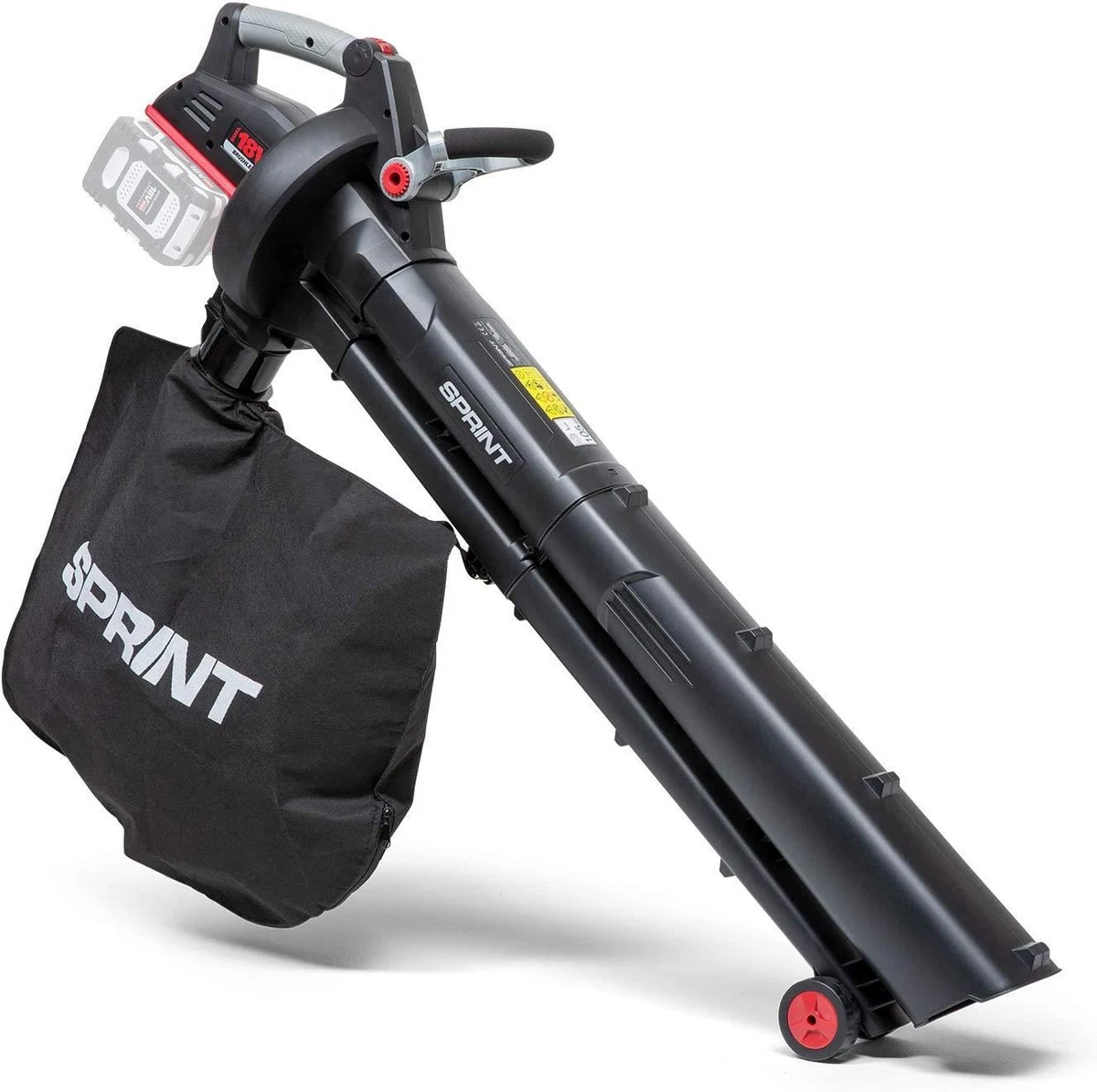 Sprint Dual 18V Li Ion Cordless Outdoor Lawn Leaf Blower Vacuum