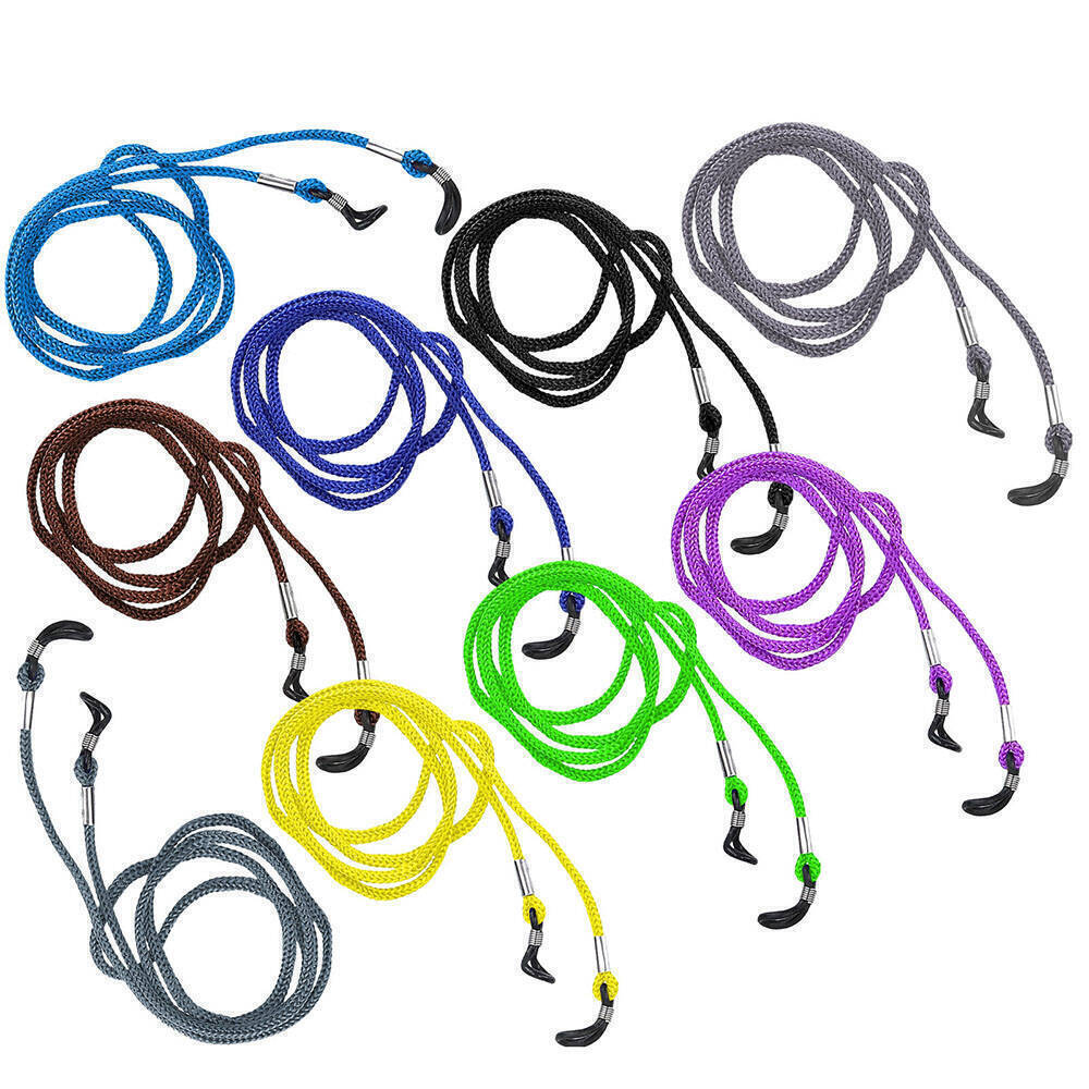 Lacci Per Occhiali In Silicone - 12 Pezzi Con Panno, Regolabili, Per Sport E Quotidiano