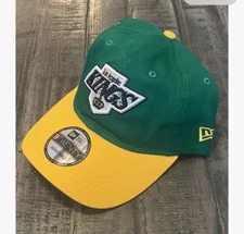 Los Angeles Kings Cal Poly Pomona Logo Green/Yellow Adjustable New Era Hat/Cap