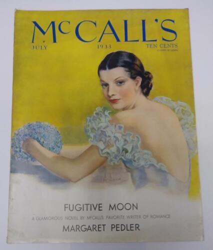 Mccall's Jul 1933 Neysa Mcmein Abdeckung - 第 1/1 張圖片