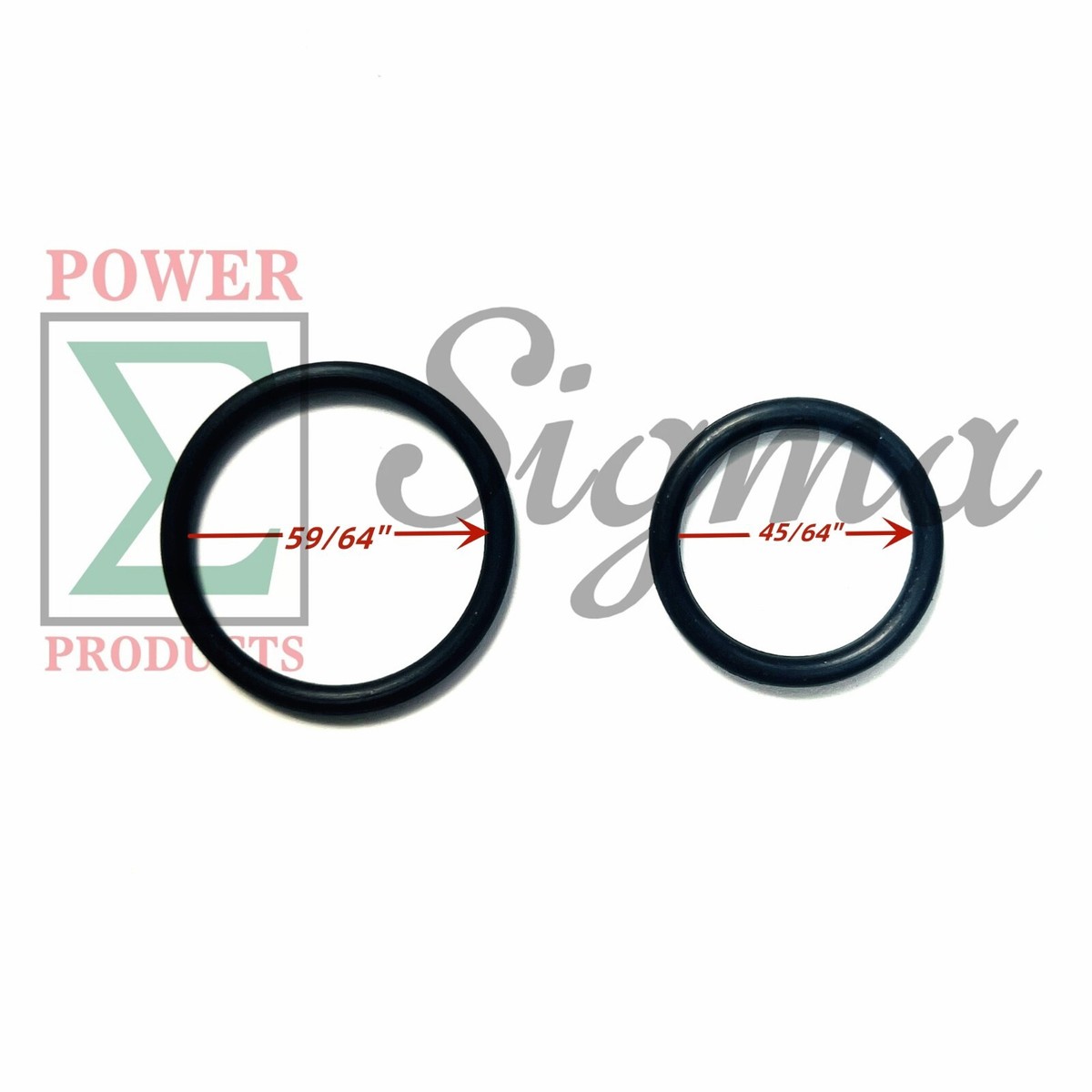 2PCS O-Ring Seal on Unloader For Annovi Reverberi RKV4G36