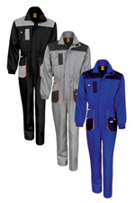 Result Lightweight Work Boilersuit Coveralls Breathable Elastic Waist Overalls