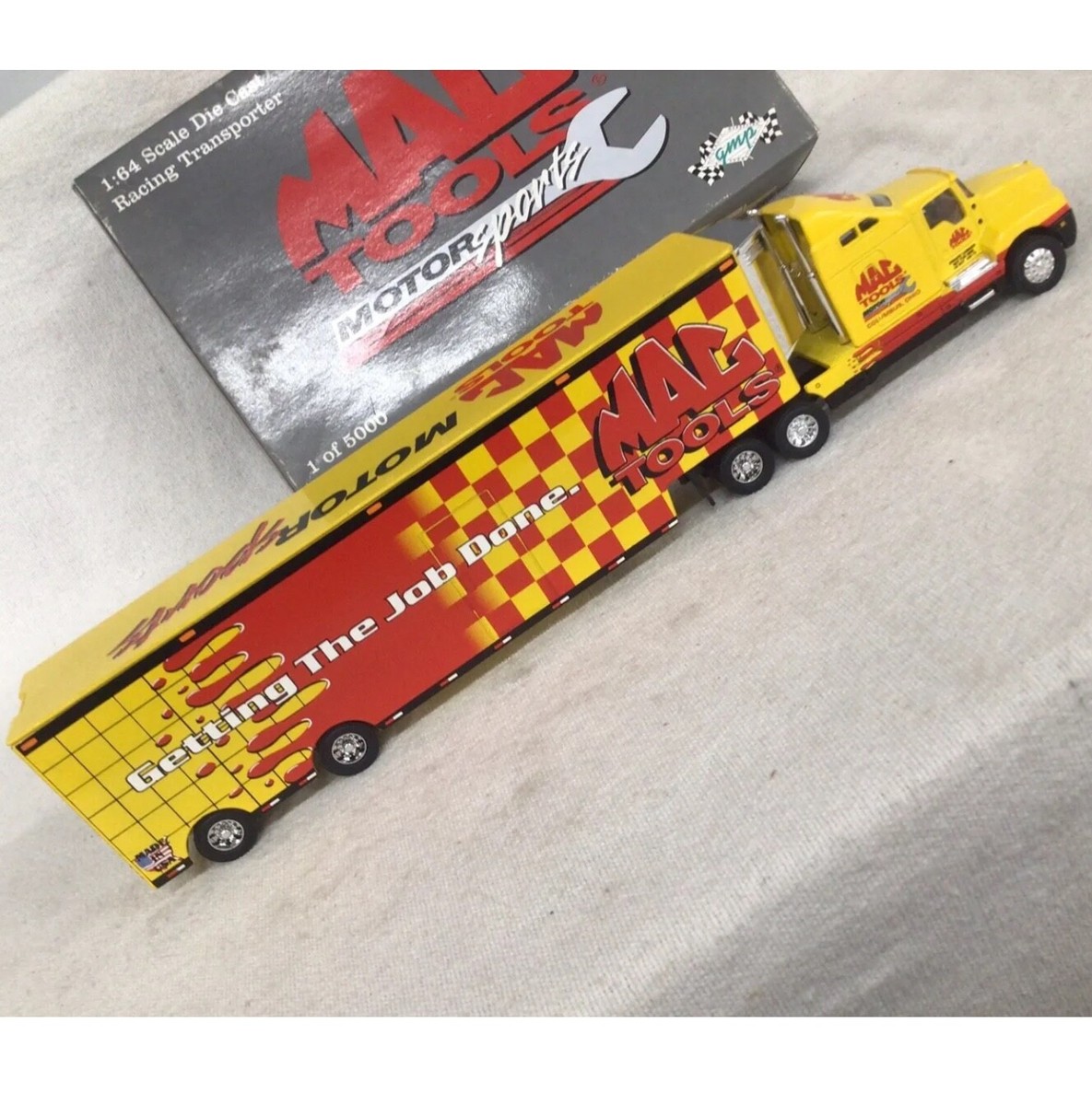 Mac Tools Racing Transporter DieCast Ltd Ed, 1st Edition Mac Tools Racing Transporter DieCast Ltd Ed, 1st Edition
