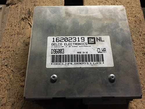 Opel Vectra B Motorsteuergerät Steuergerät 16202319 D96003 ORIGINAL
