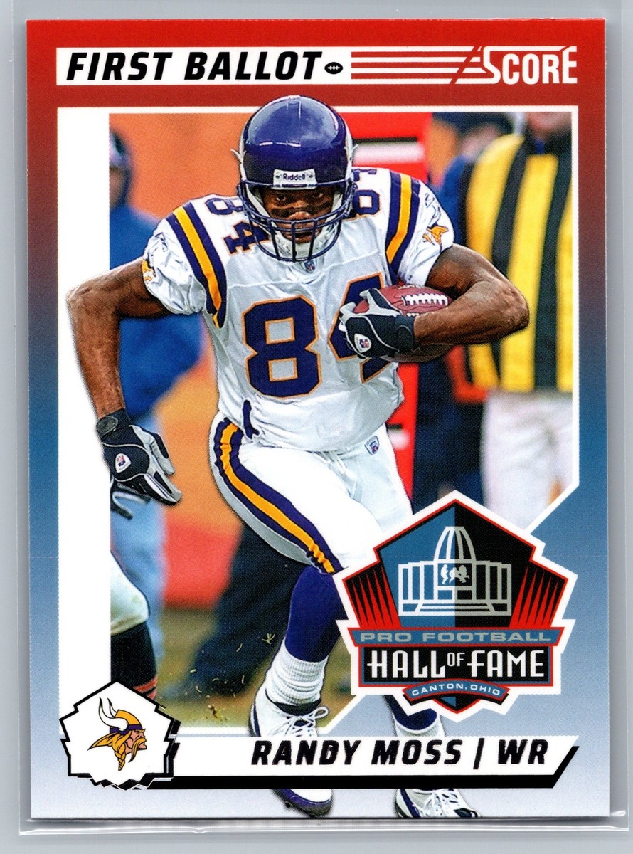 2024 Score #6 Randy Moss First Ballot Hall of Fame Minnesota