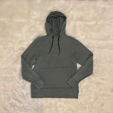 Puma Studio Wash Mens Long Sleeve Pullover Hoodie Green 521067-68 NEW Sz M