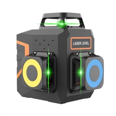Infrared Laser Level Meter High-precision 3D 12-line Green Light Line Instrument