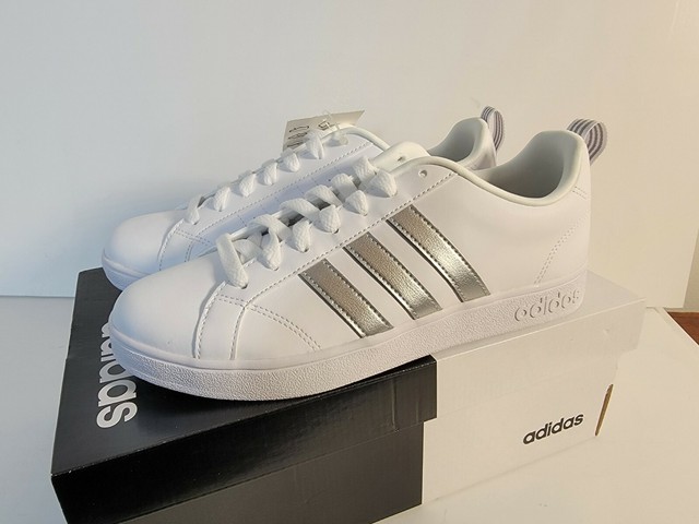 adidas advantage silver
