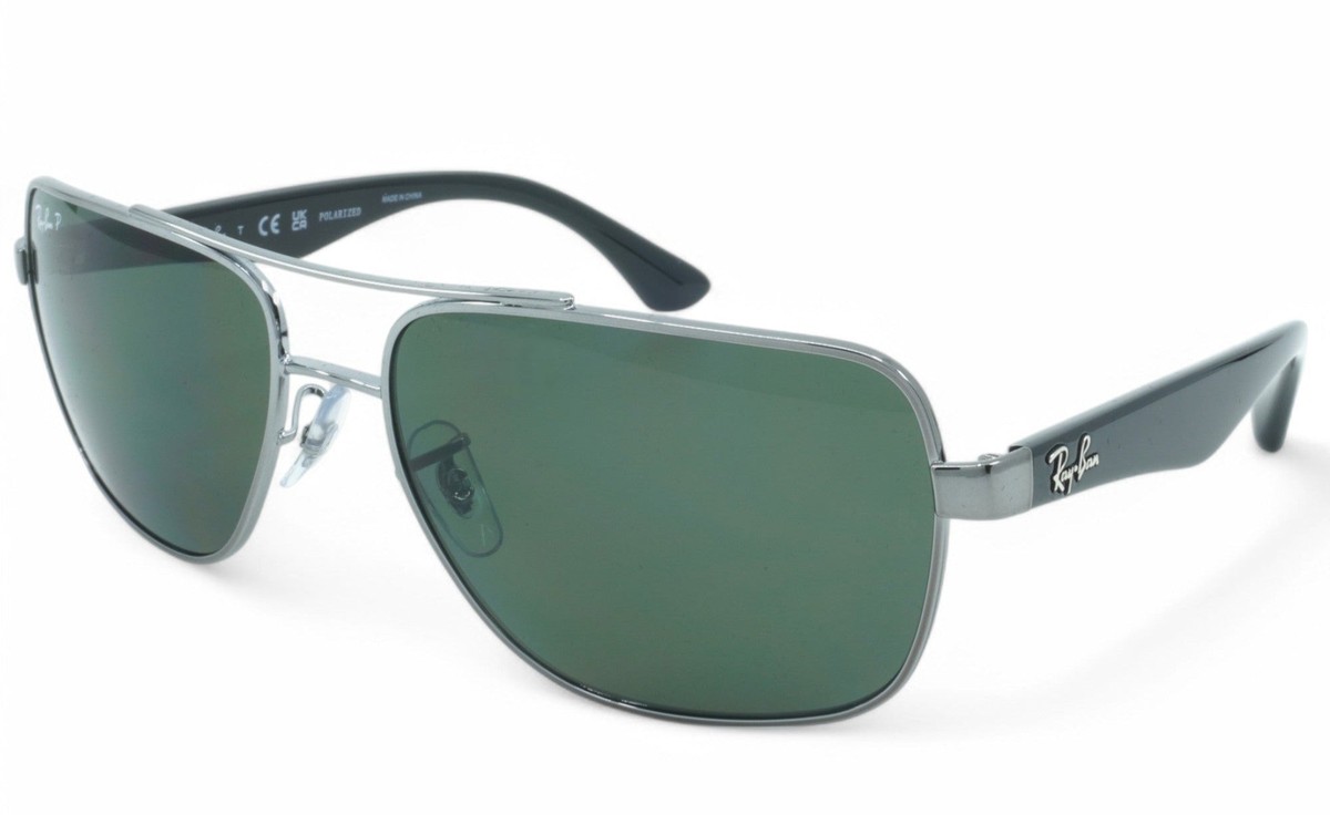 RB3483-004/58] Unisex Ray Ban SQUARE Polarized Sunglasses | eBay