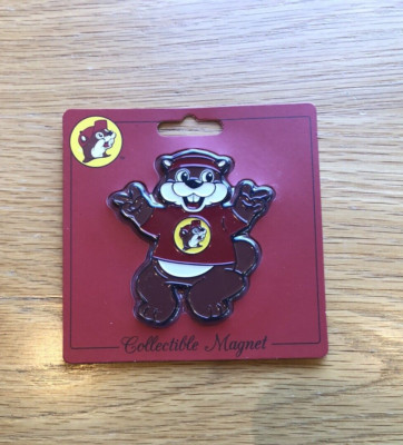 Buc-ee's Souvenir Collectible Magnet- Dancing Bucky Beaver- 2.5 x 2.5 inches