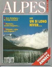 ALPES MAGAZINE n° 6. ANNECY, J.O, BARONNIES, TELEMARK...  T004