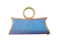 Gorgeous Vintage Silk Clutch from India