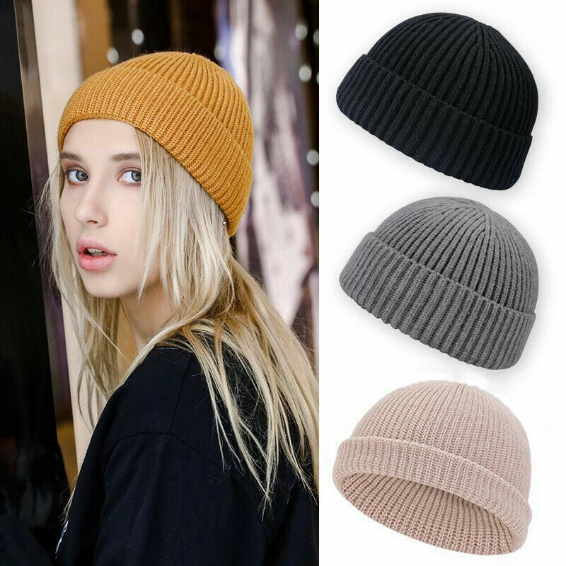 Merino Wool Fisherman Beanie Soft Warm Unisex Classic Trawler Cap Winter Winter Knitted Fishermen Beanie Hats for Men Merino Wool  main image 4