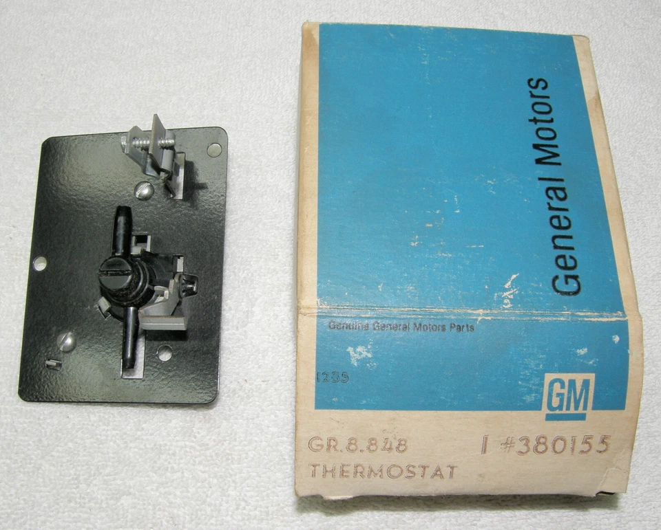 NOS 1963 Oldsmobile Full-size 88 Starfire 98 Heater Case Temperature Thermostat Foto 2 de 4
