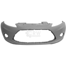 Stoßstange vorne lackierfähig für Ford Fiesta 6 CB1 Bj. 08-12 für Nebellampen