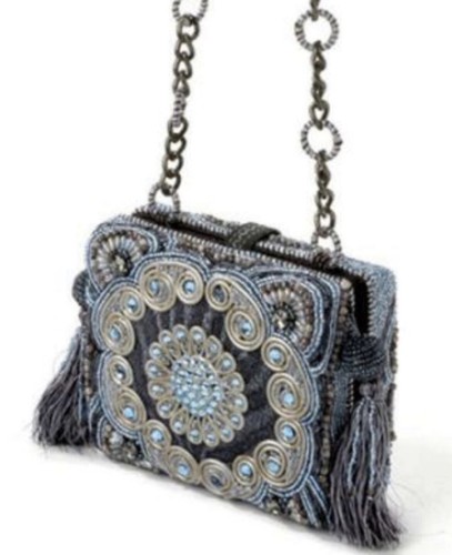 Stunning Mary Frances beaded pill box purse RETAIL $298 - Picture 10 of 10