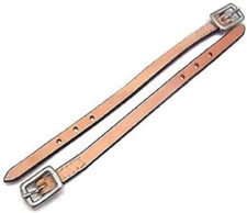 New Pair of Adjustable LIGHT OIL LEATHER HOBBLE STRAPS 12" long by 1/2: wide