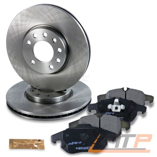 BRAKE DISCS VENTILATED Ø285 + FRONT BRAKE PADS FOR OPEL VECTRA C YEAR 02-09 - Picture 1 of 11