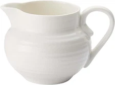 Portmeirion Sophie Conran White Porcelain Jug – 10 oz Milk Server