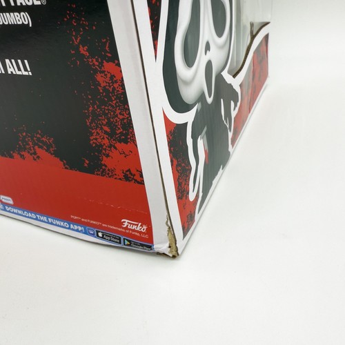 Damaged Box/Clamshell Jumbo Ghost Face with Knife Funko Pop! - Vinyl Figure 1608 - Picture 6 of 11