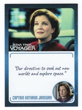 Star Trek Voyager Archives & Inscriptions Promo Card P2 Philly Non Sport Show