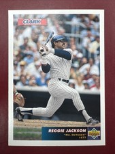 1993 Upper Deck Clark Bar Reggie Jackson #C3