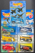 Hot Wheels Volkswagon Vw Bus Lot Of 7 Blue Angels Thunderbirds Navy Seals Golden