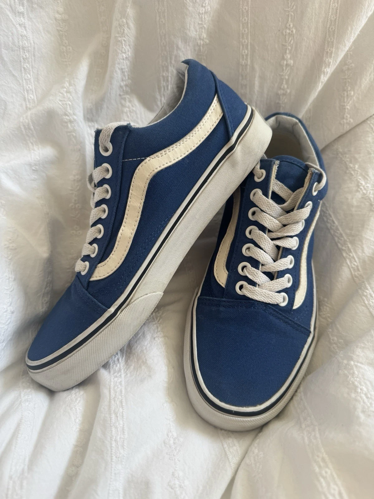 VANS Oldol Skoole Sc dannastica Ginn Uomobianco Blu B Tela a T