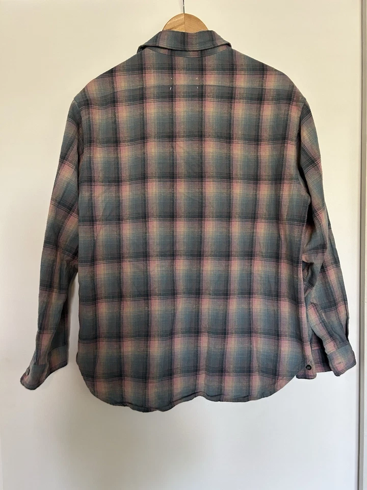 $1200 Maison Margiela X Pendleton flannel shirt Sz 40 - Image 3 of 4