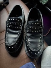 Supreme Dr.Martens Studded Penton Loafer Mens shoes color Black fashion goods