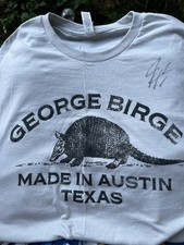 George Birge Autographed T Shirt
