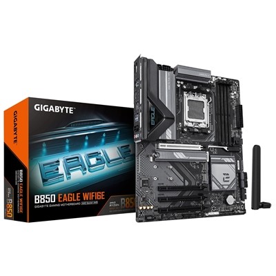 Gigabyte B850 EAGLE WIFI6E Amd Am5 Socket Motherboard Atx 4X Ddr5 Slots 3X M.2 S