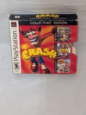 PS1 PlayStation 1 Crash Bandicoot COLLECTORS' EDITION --- case/cover ONLY