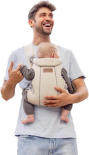 Jané Dual, Marsupio Porta Bebè Neonato, Zaino per Bebè Ergonomico, Dalla Nascita