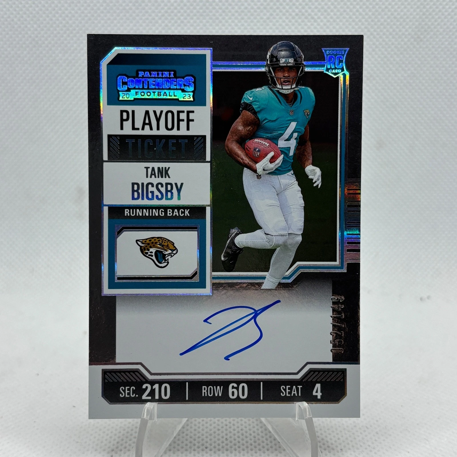 Tank Bigsby 2023 Panini Contenders #134 Playoff Ticket /149 Rookie Auto RC