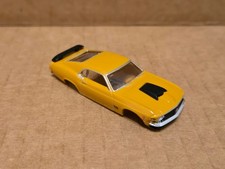 1970 Ford Boss 429 Mustang body - Orange - fits TJet, ThunderJet, Ultra-G - Nice