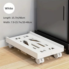 Adjustable Mobile PC Tower Stand with Wheels under Desk CPU Holder Adjustable St