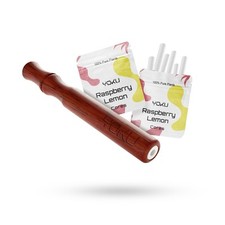 QUIT VAPING Nic-Free Rosewood Aroma Inhaler with 12 Raspberry Lemon Cores