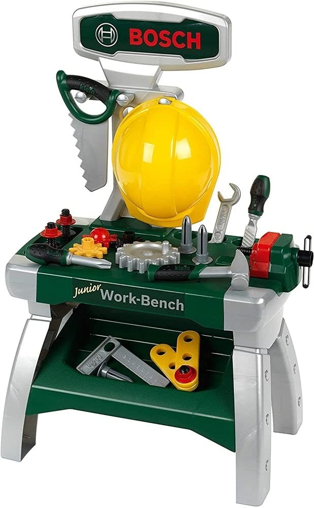 Établi Bosch 8612 avec casque et étau réglable pour la motricité