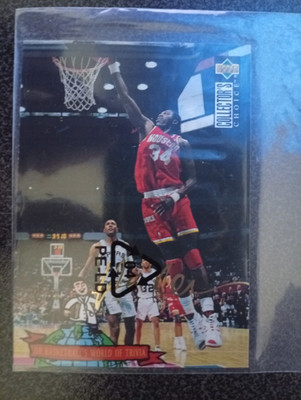 1994-95 Collector's Choice German  399 Hakeem Olajuwon TRIV Gold 18