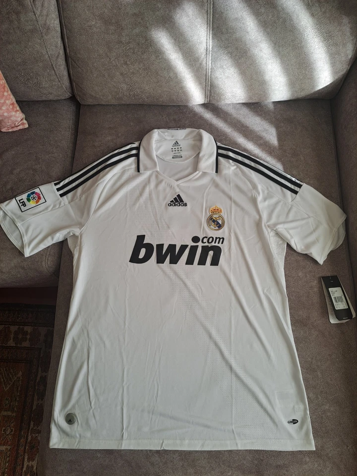 Camiseta Fútbol Real Madrid Raul BNWT Original Football Shirt 315118 ADIDAS - Imagen 2 de 4