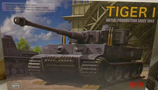RFM #5075 1/35 SCALE TIGER I NO INSTRUCTIONS + MAYBE MISSING PARTS SELLING AS-IS