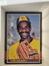 LUIS DeLEON 1985 DONRUSS  #406 FREE SHIPPING